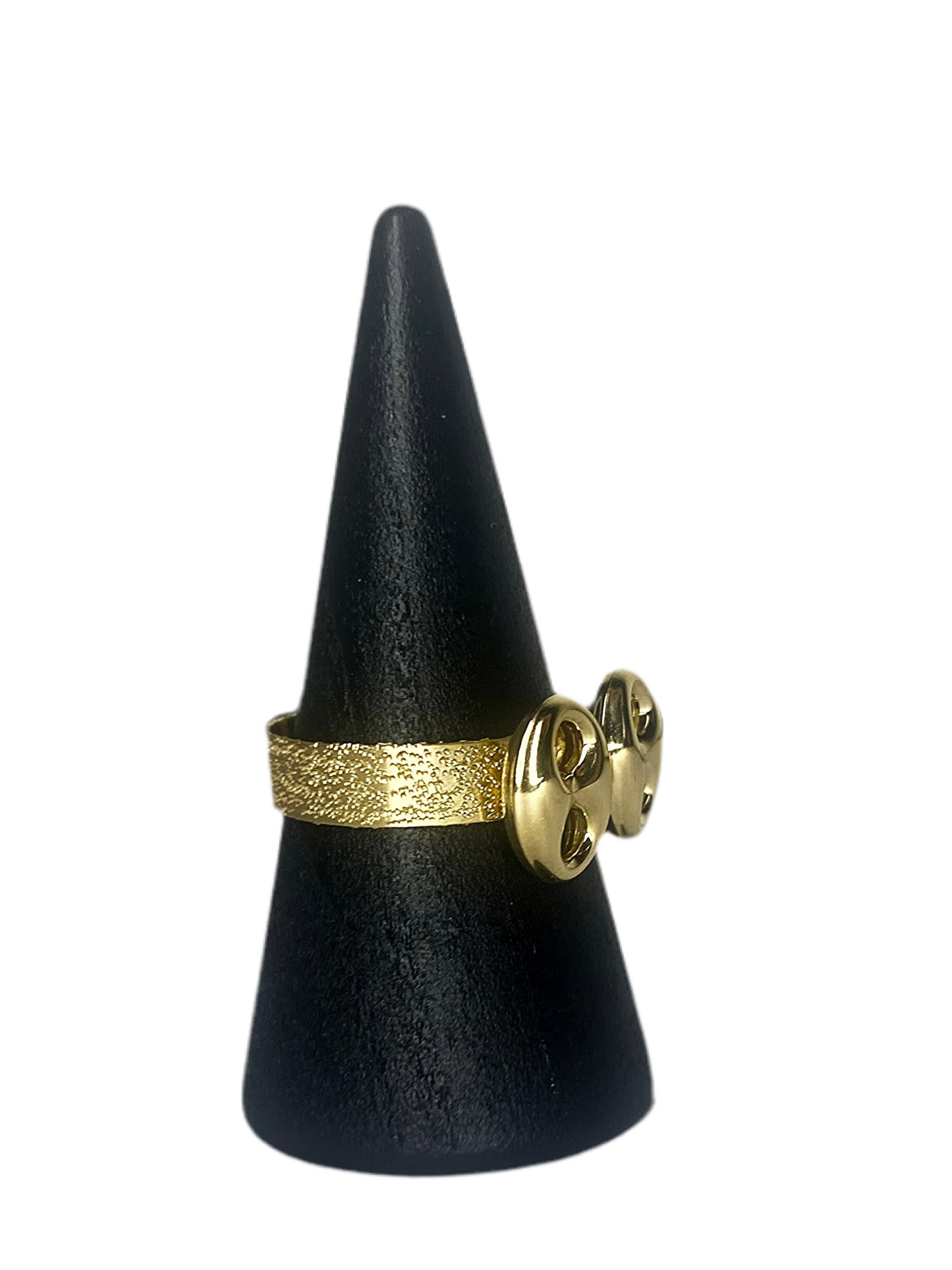 Bague double café