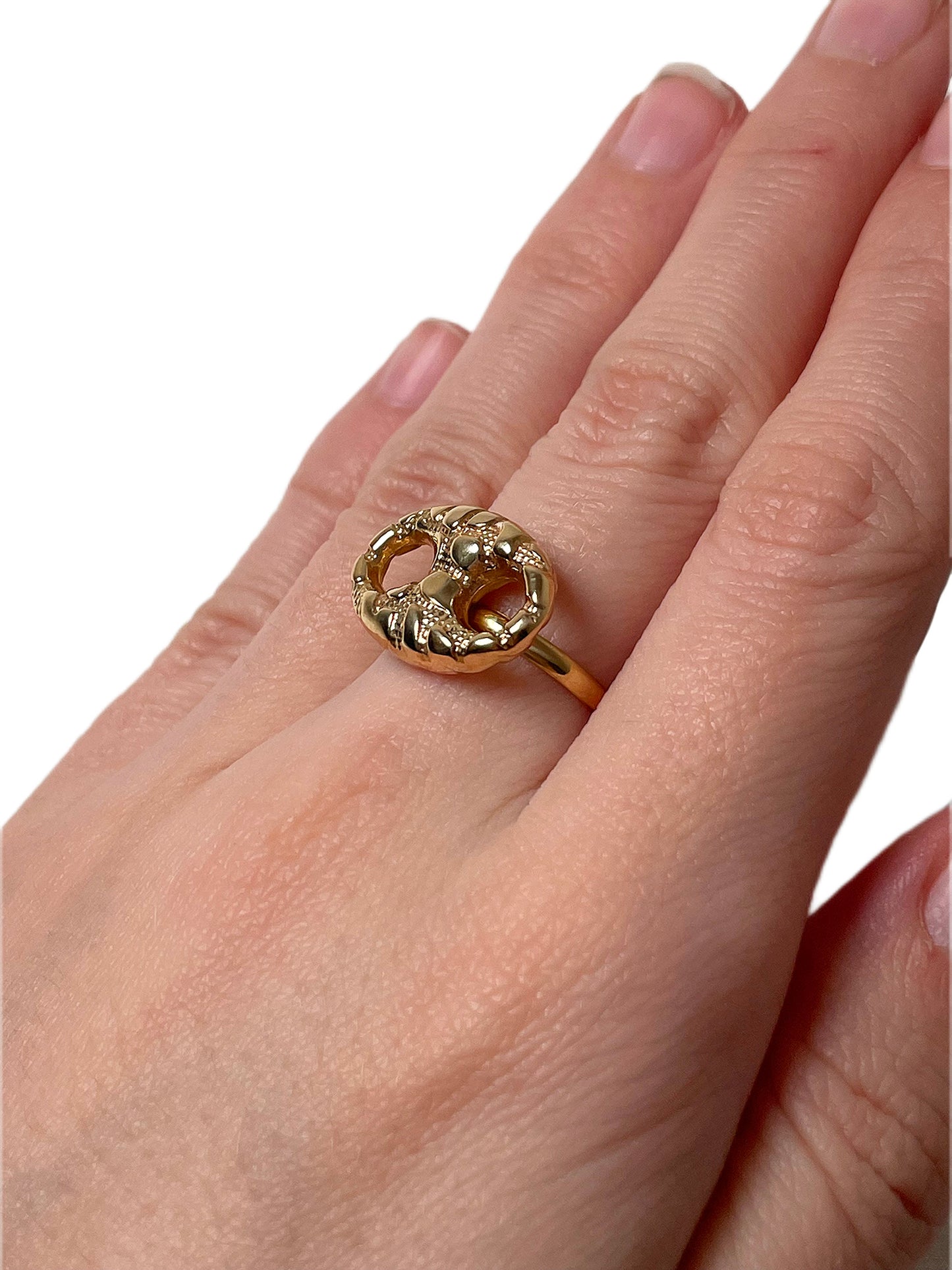 Bague nuggets 12x19mm