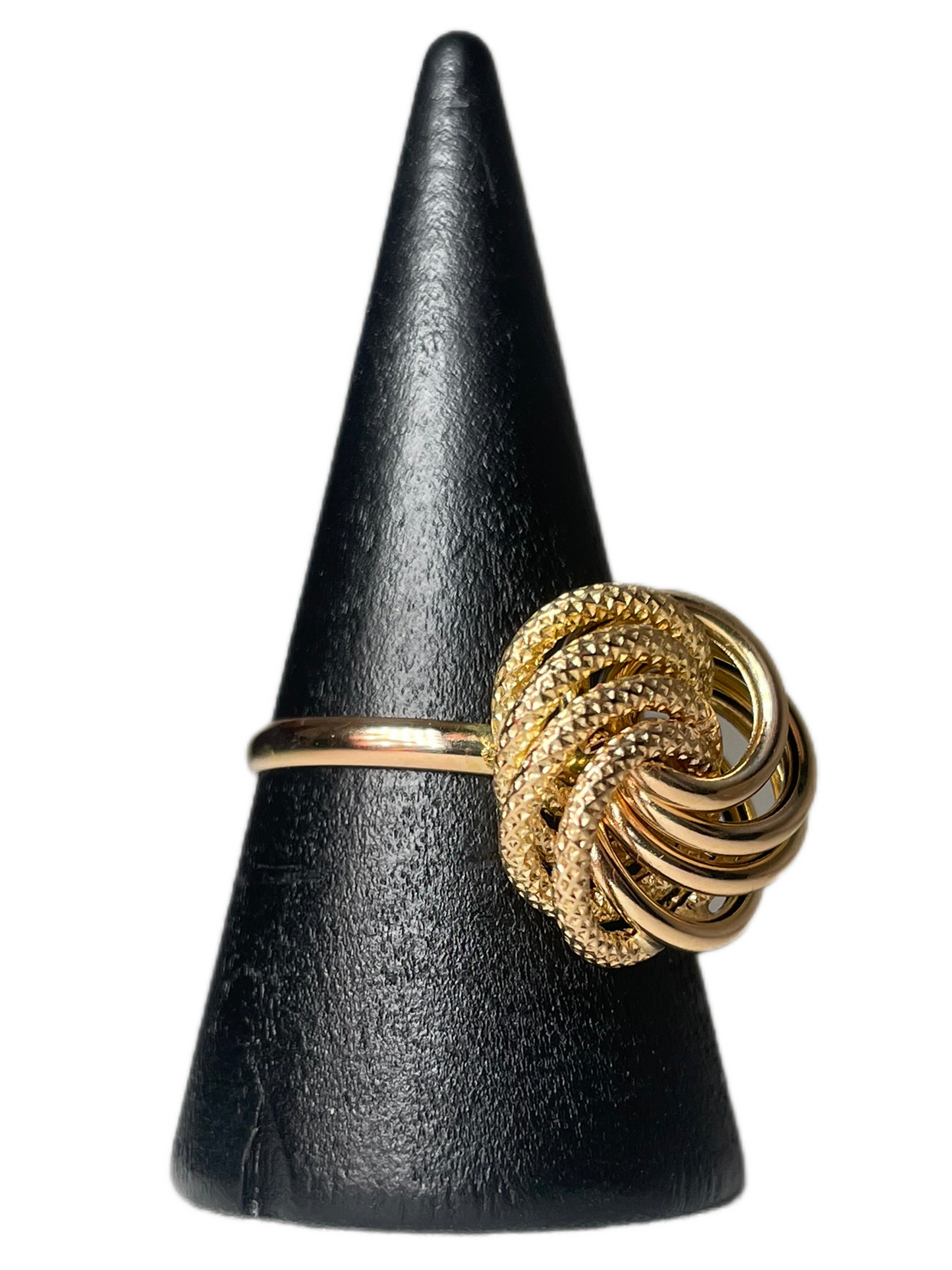 Bague rosette lisse piqué 20mm