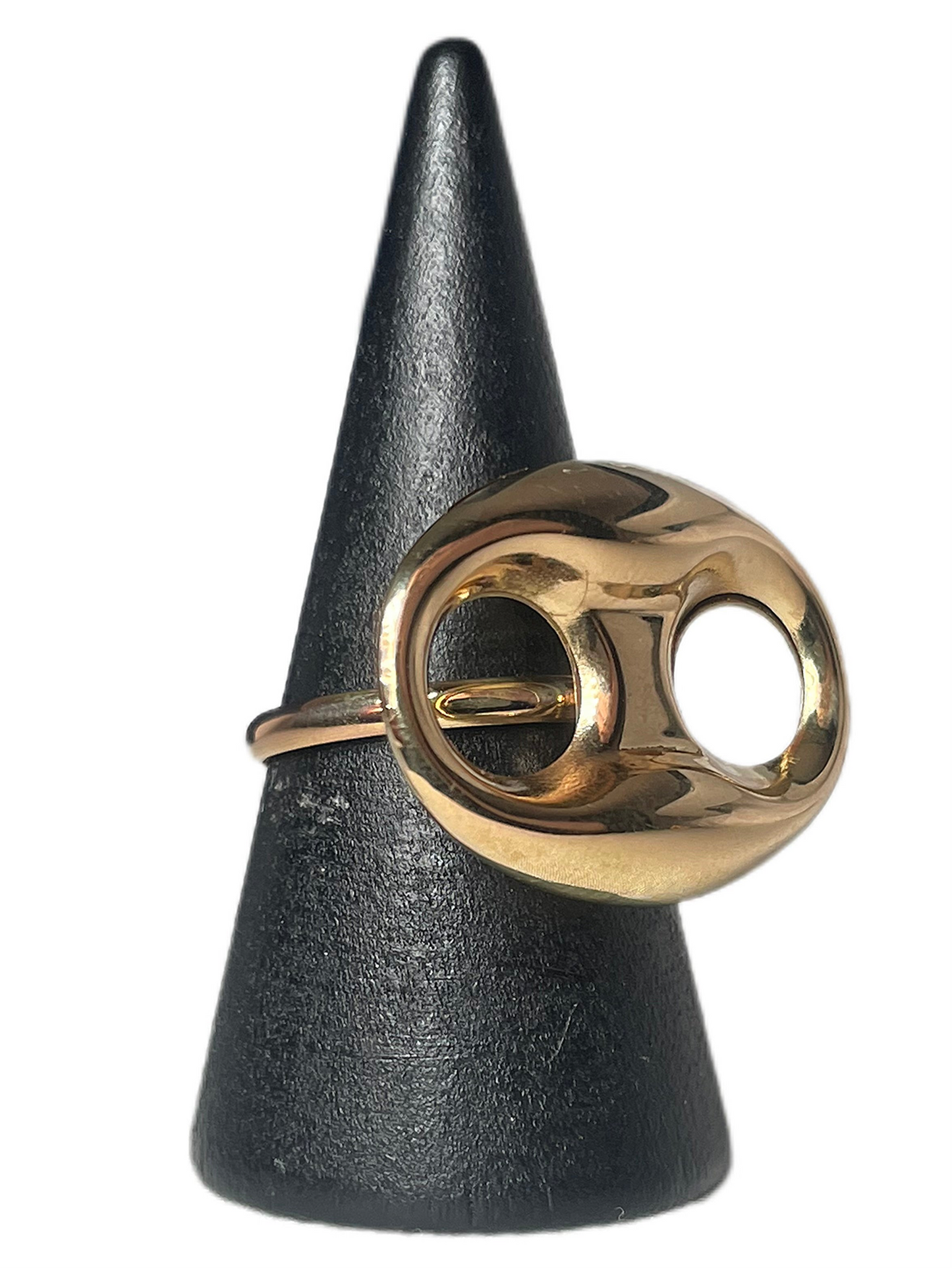 Bague café lisse 20x24mm