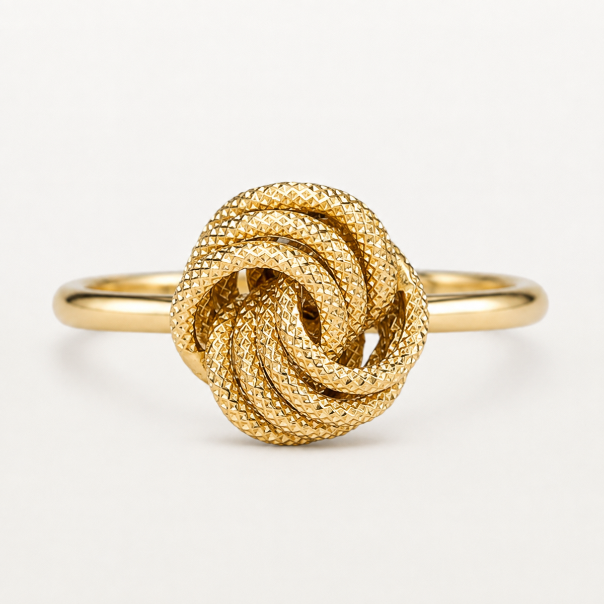Bague rosette piqué 15mm