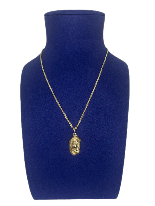 Collier corde pend Christ