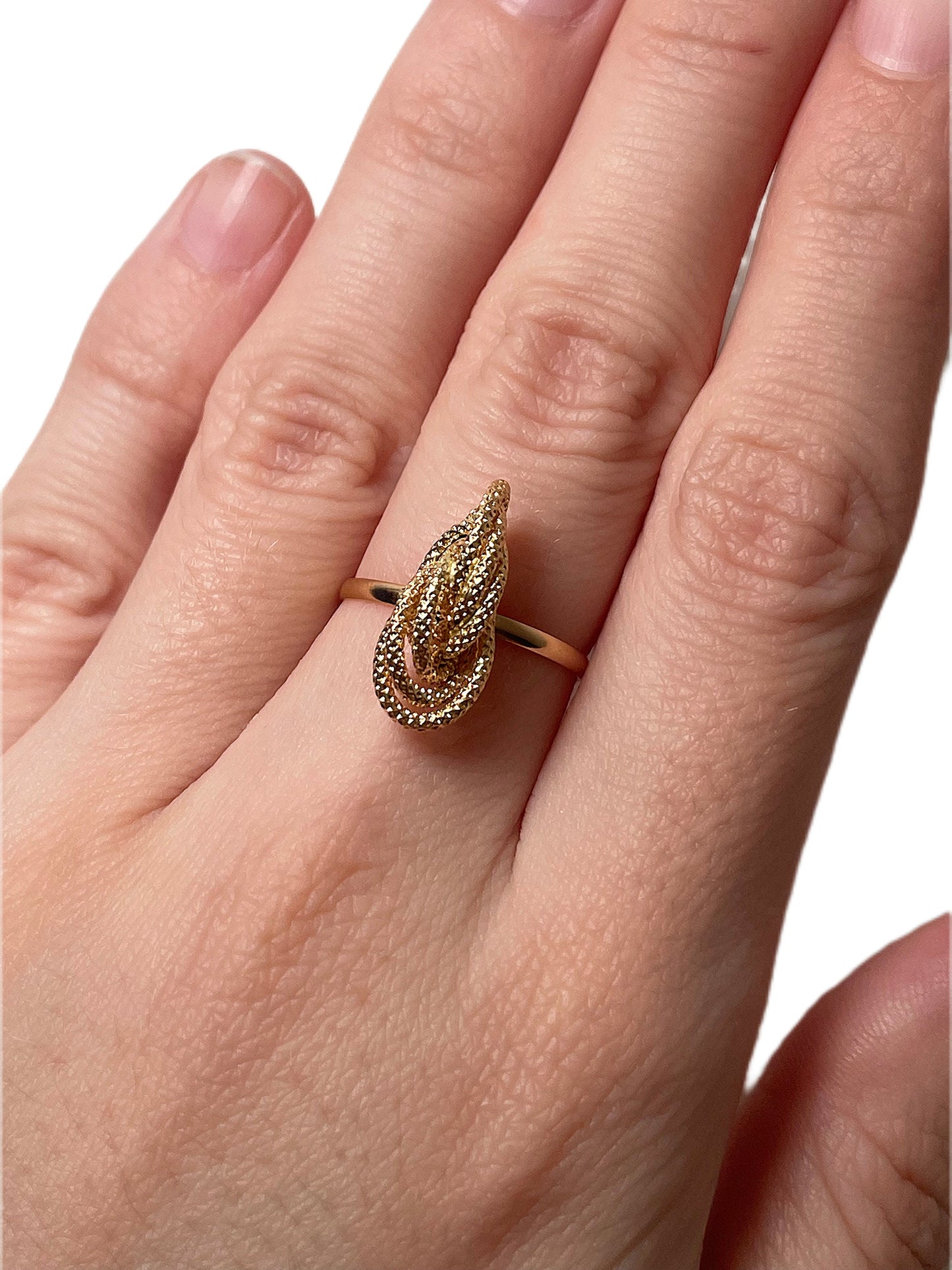 Bague forçat allongé piqué 7x18mm