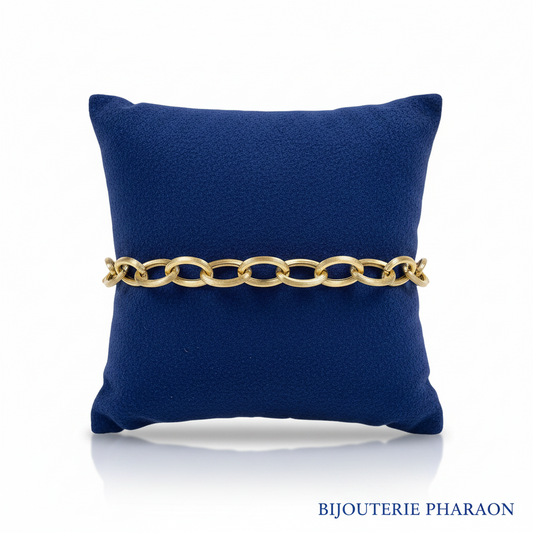 Bracelet maille Forçat 8,5mm