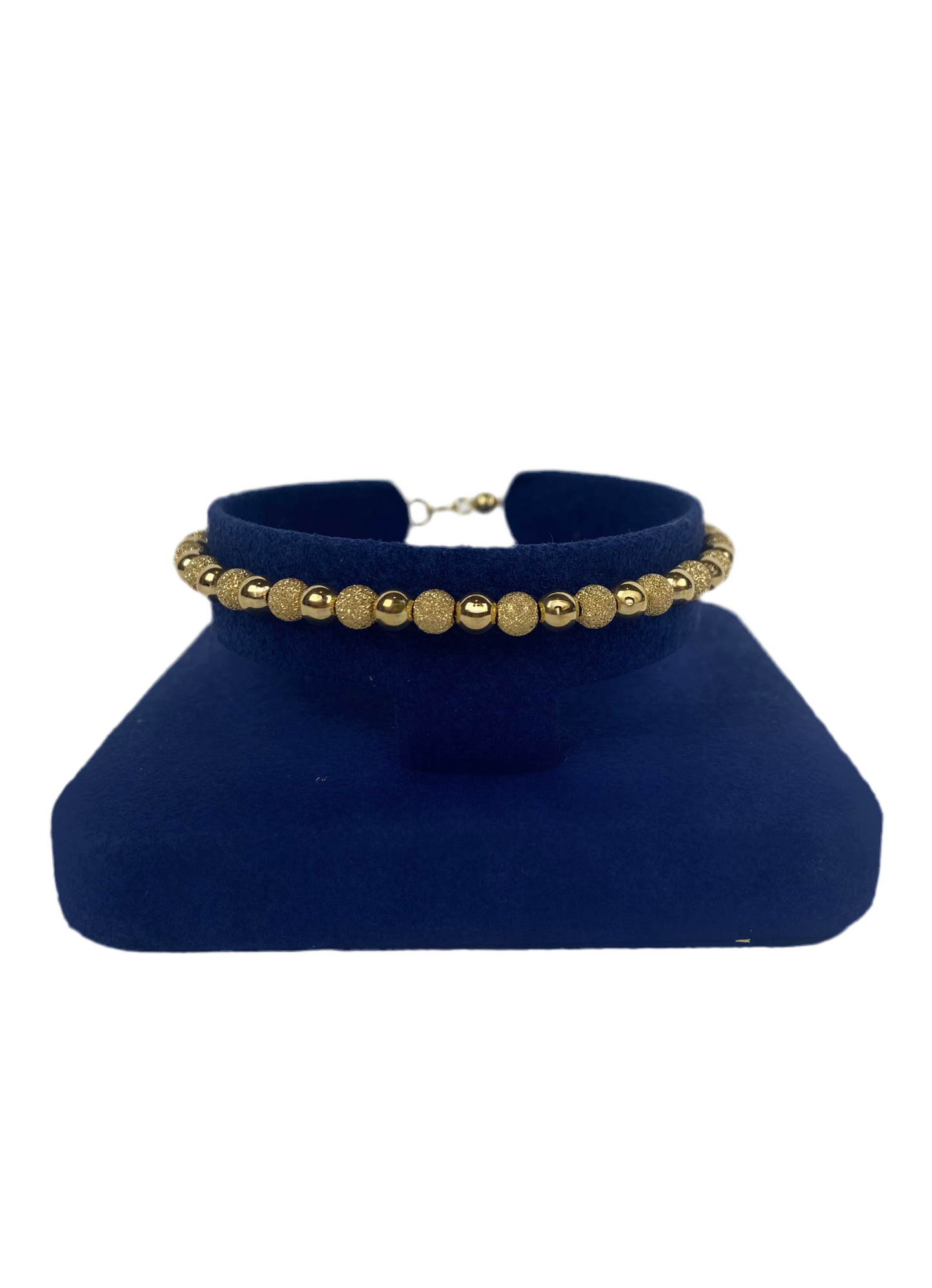 Bracelet boule satinées