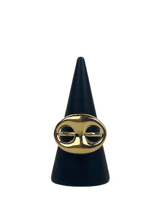 bague café lisse L