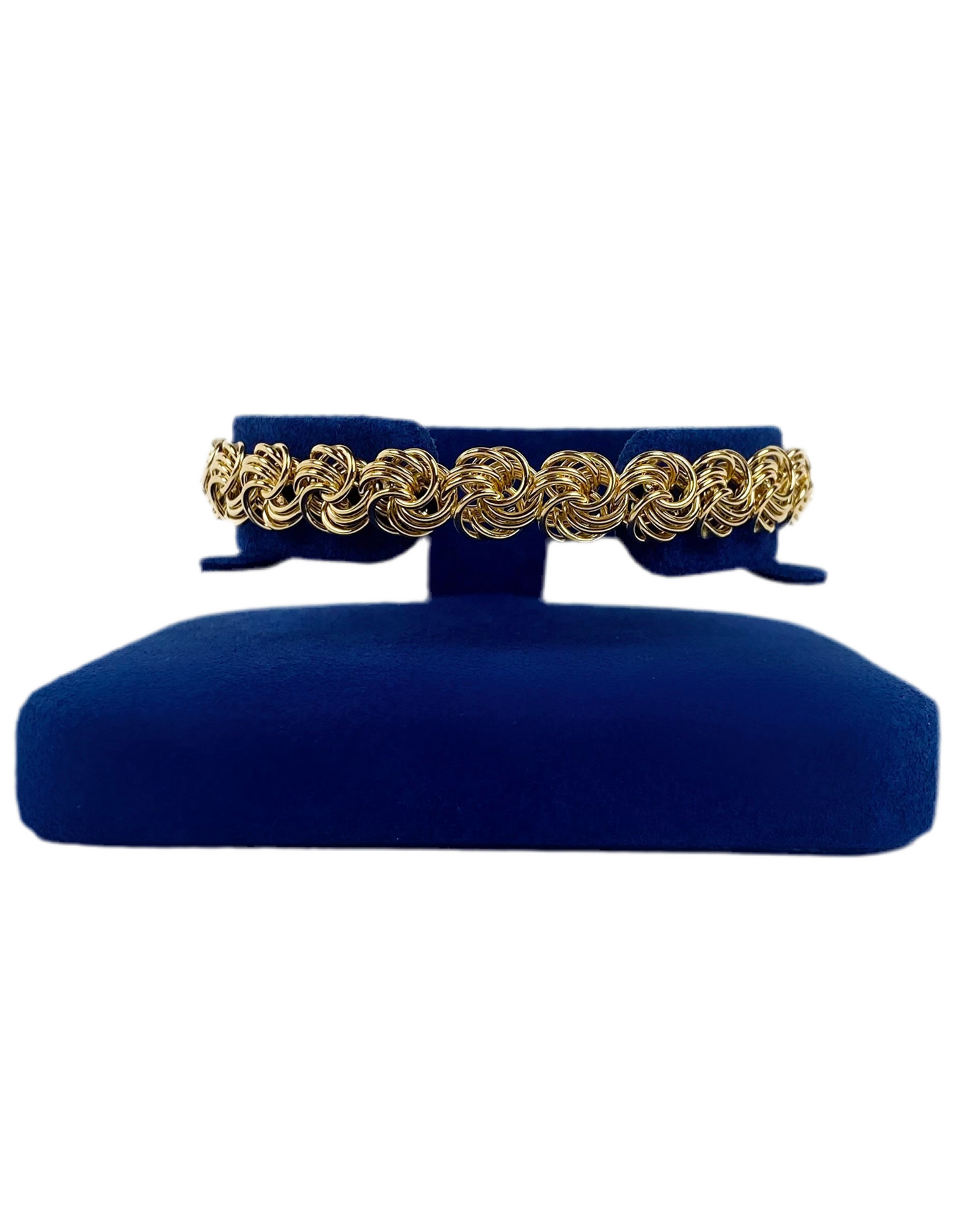 Bracelet maille macaron