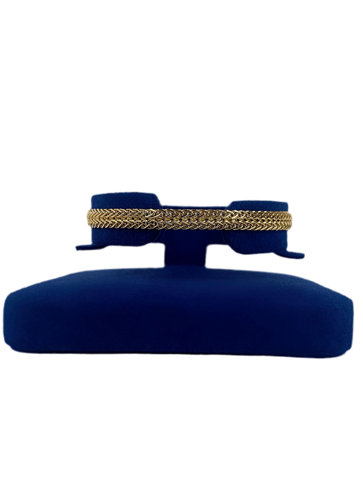 Bracelet maille double palmier