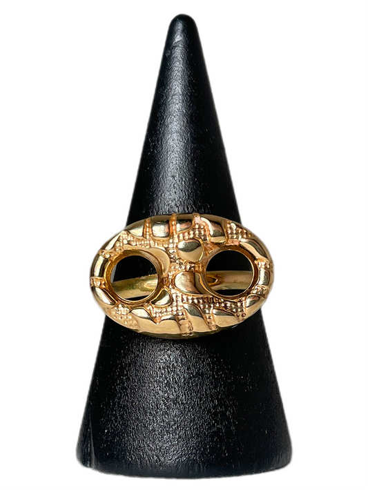 Bague nuggets 12x19mm