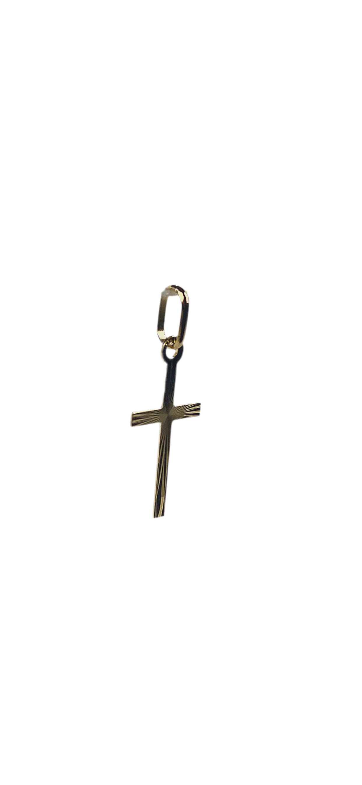 Pendentif croix ciselée