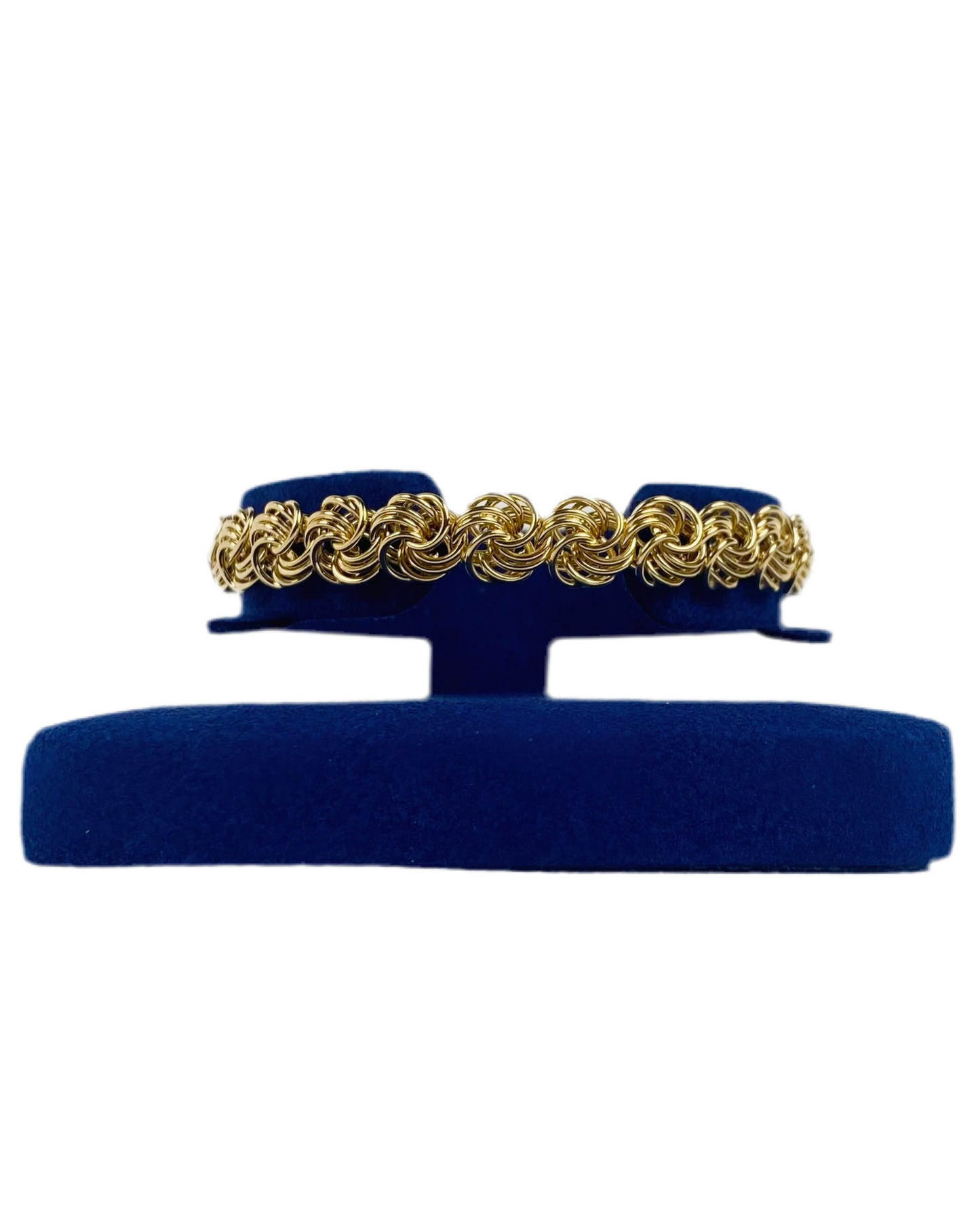 Bracelet maille macaron