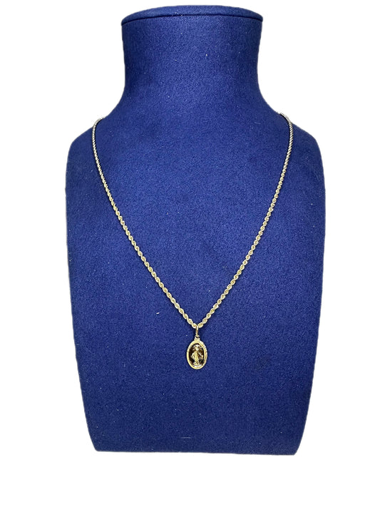 Collier corde pend miraculeuse