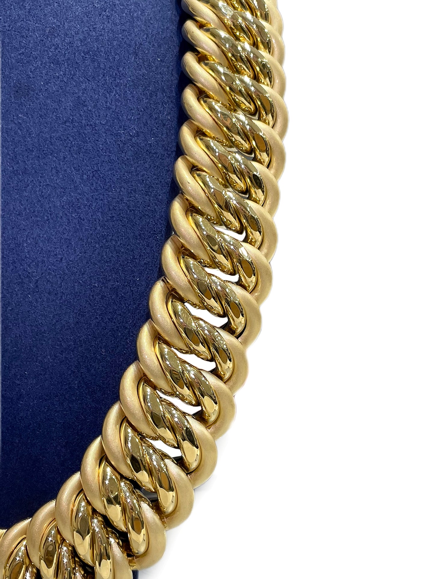 Collier maille américaine Graziella 30mm