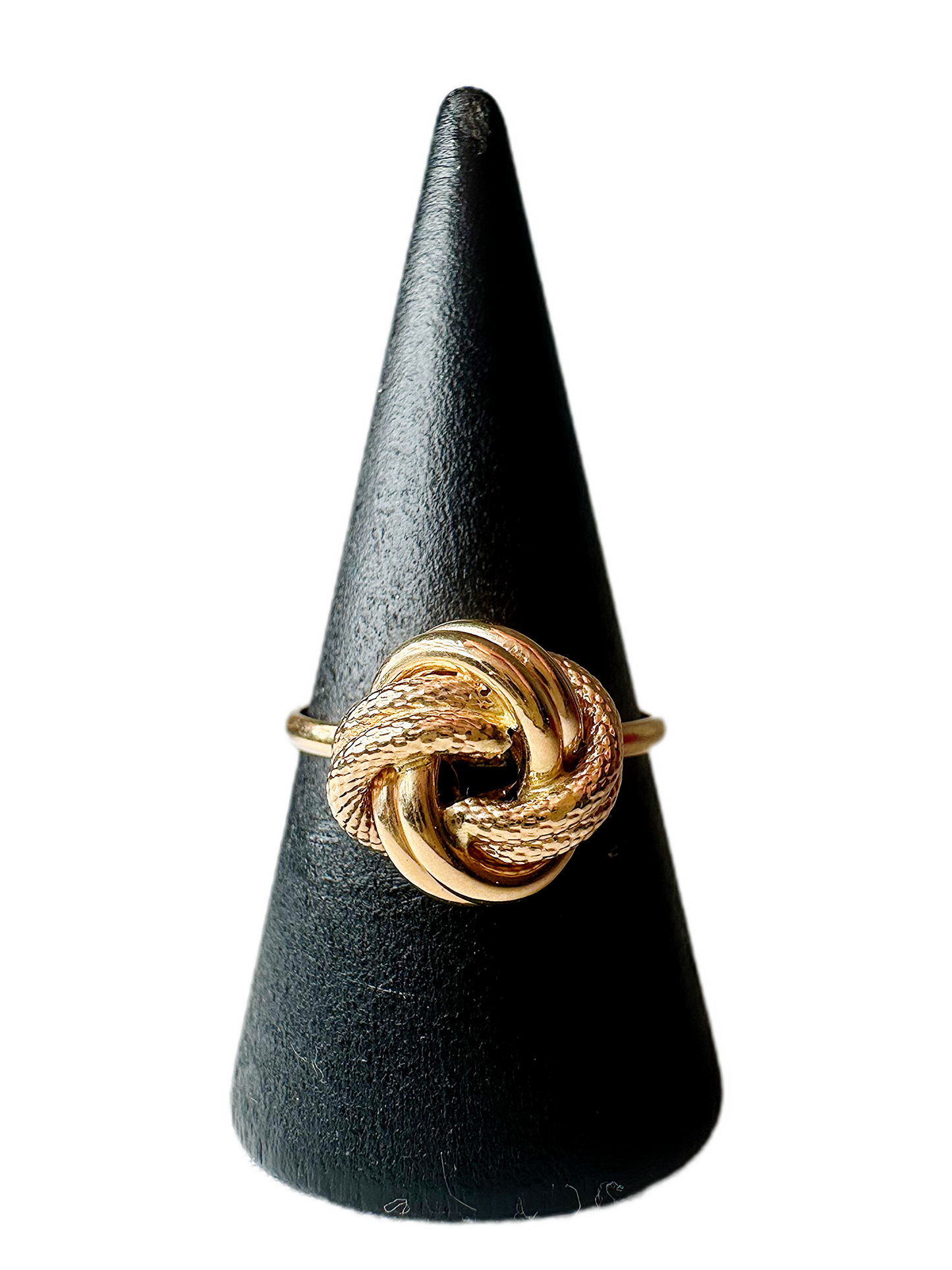 Bague pelote lisse piqué 12mm