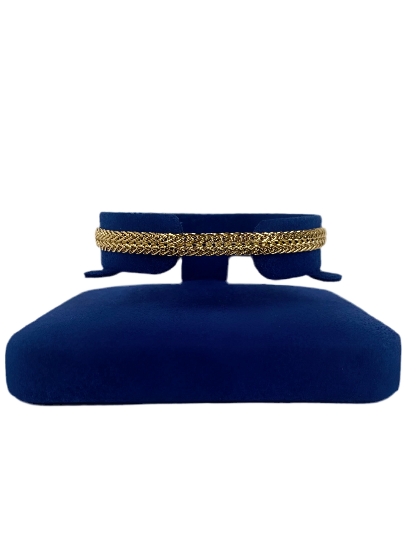 Bracelet maille double palmier