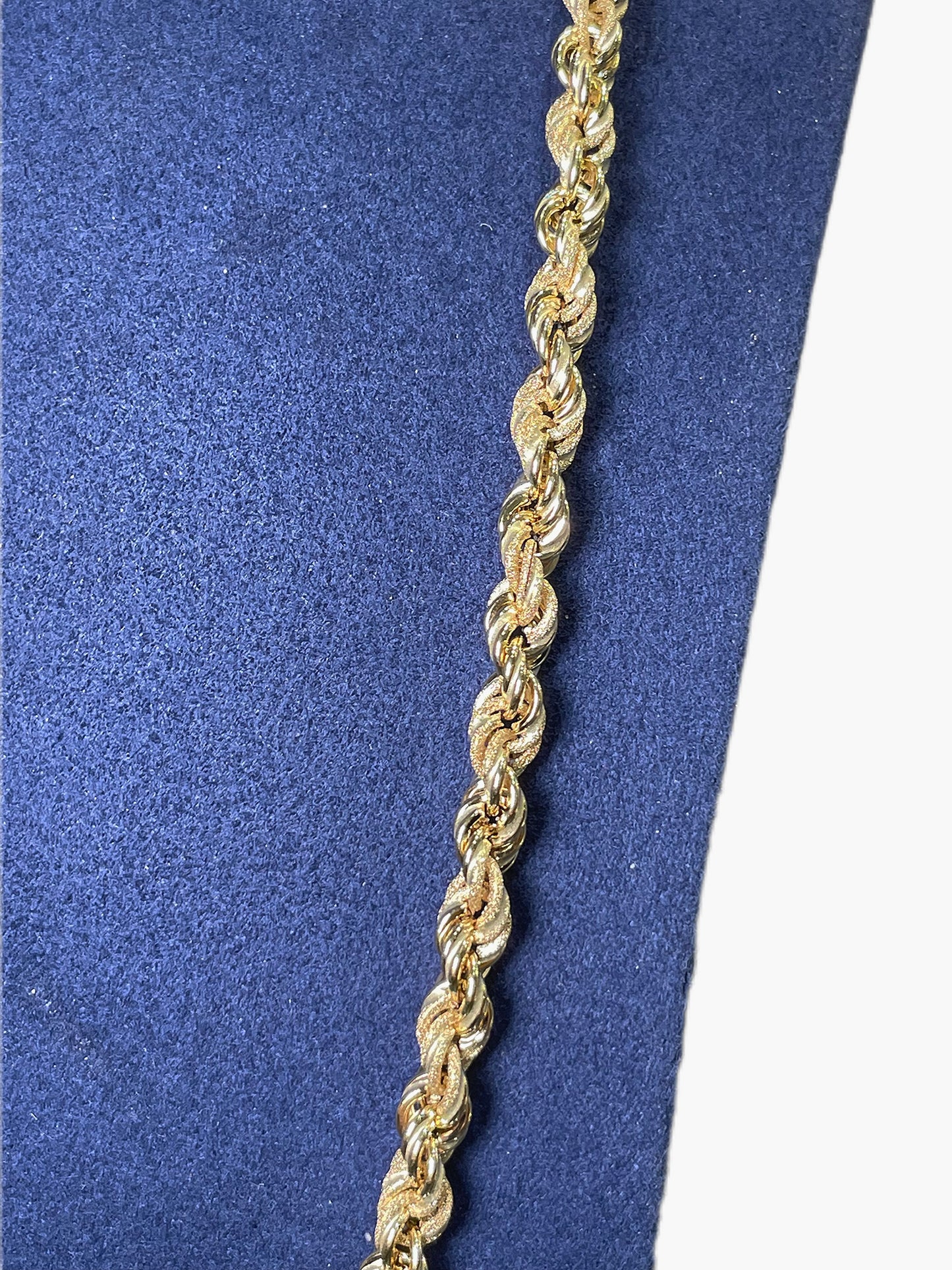 Coller corde lisse sablé 4mm