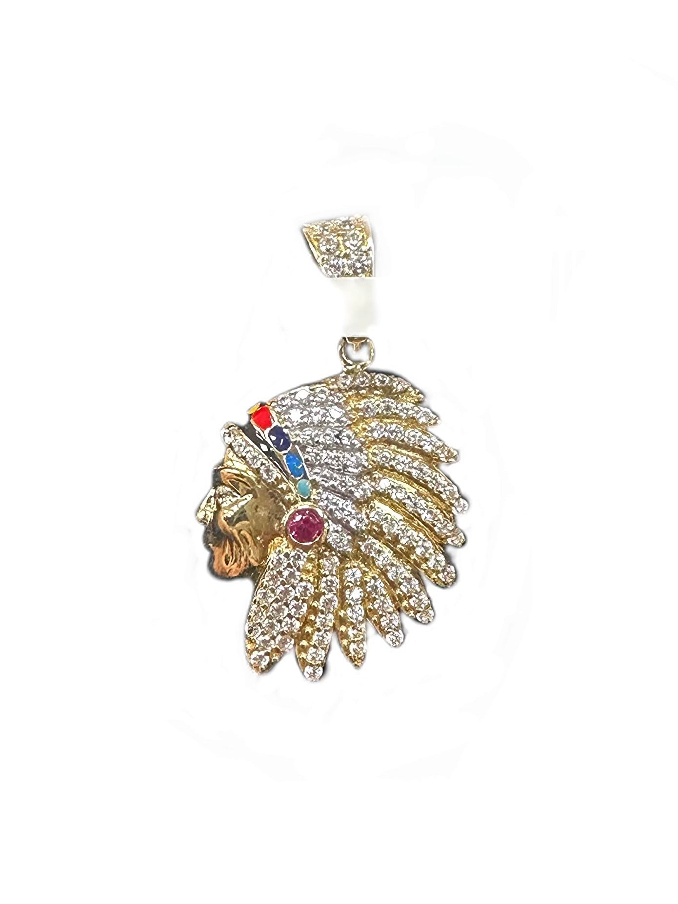 Pendentif tête d’indien M