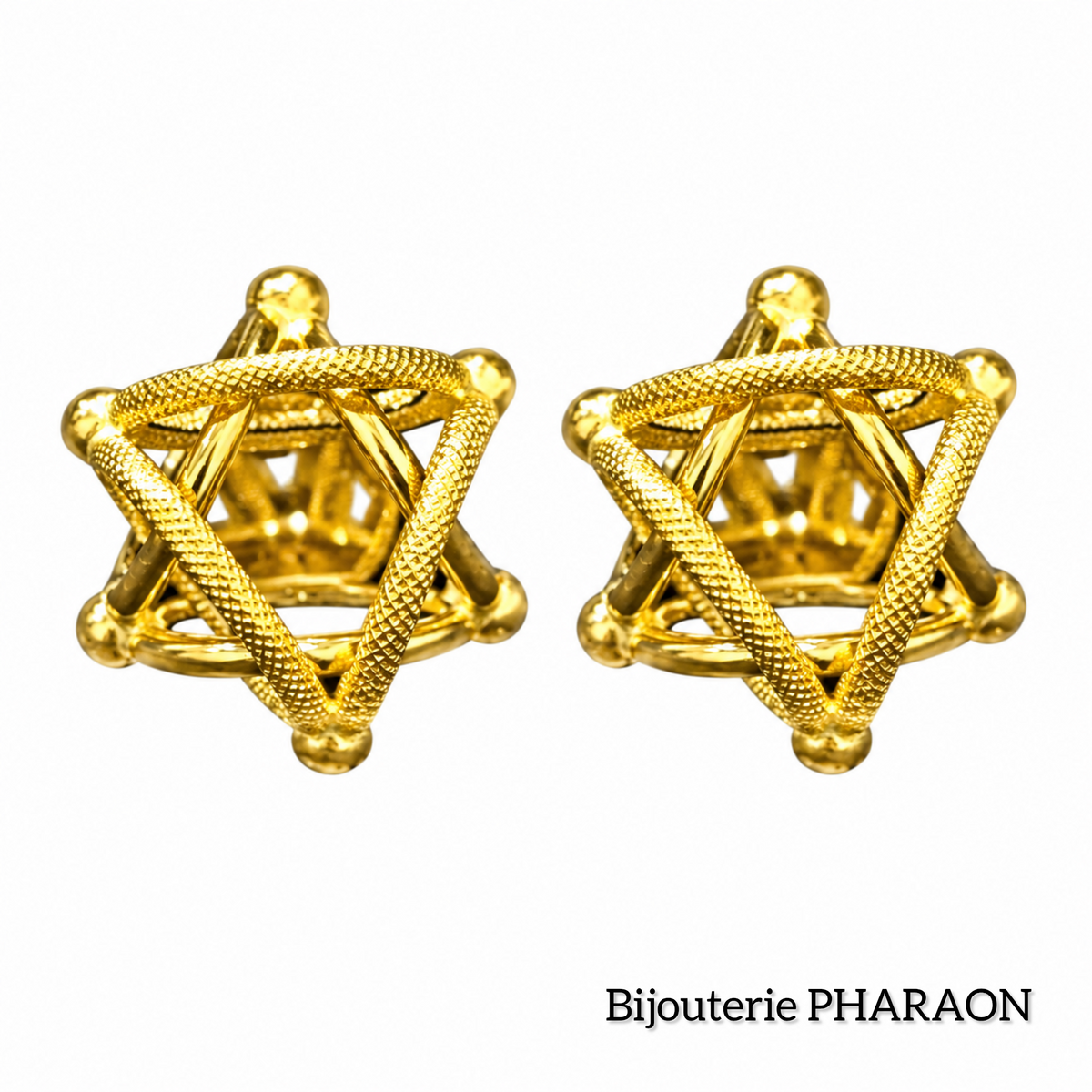 Boucles d’oreilles cyclone | taille XL