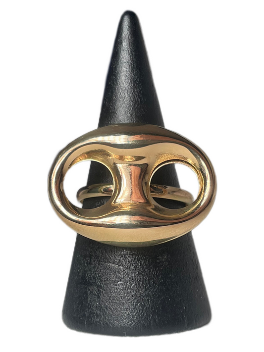 Bague café lisse 20x24mm