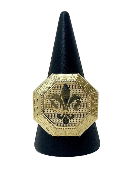 Chevalière lys octo