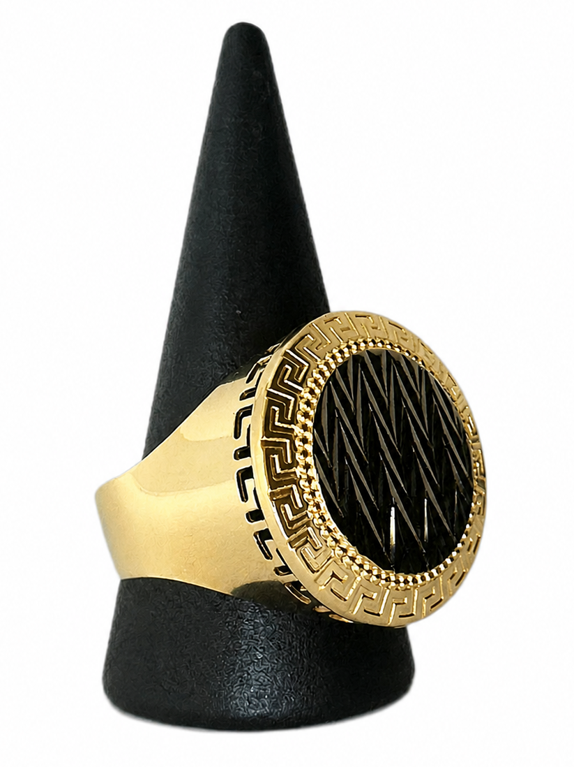 Chevalière chevron 22mm