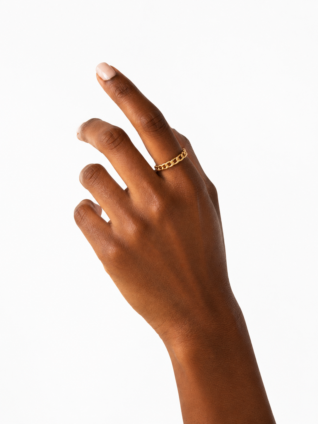Bague gourmette